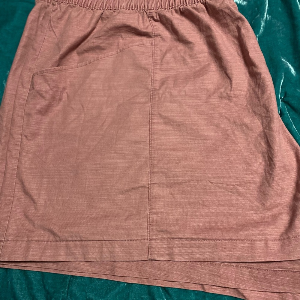 Pink Draw String Shorts 3X - Picture 2 of 2